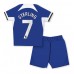 Billige Chelsea Raheem Sterling #7 Børnetøj Hjemmebanetrøje til baby 2023-24 Kortærmet (+ korte bukser)